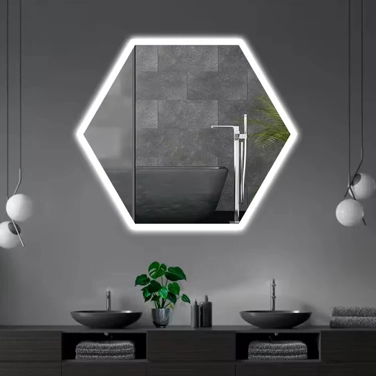 Lrregular LED ogledalo